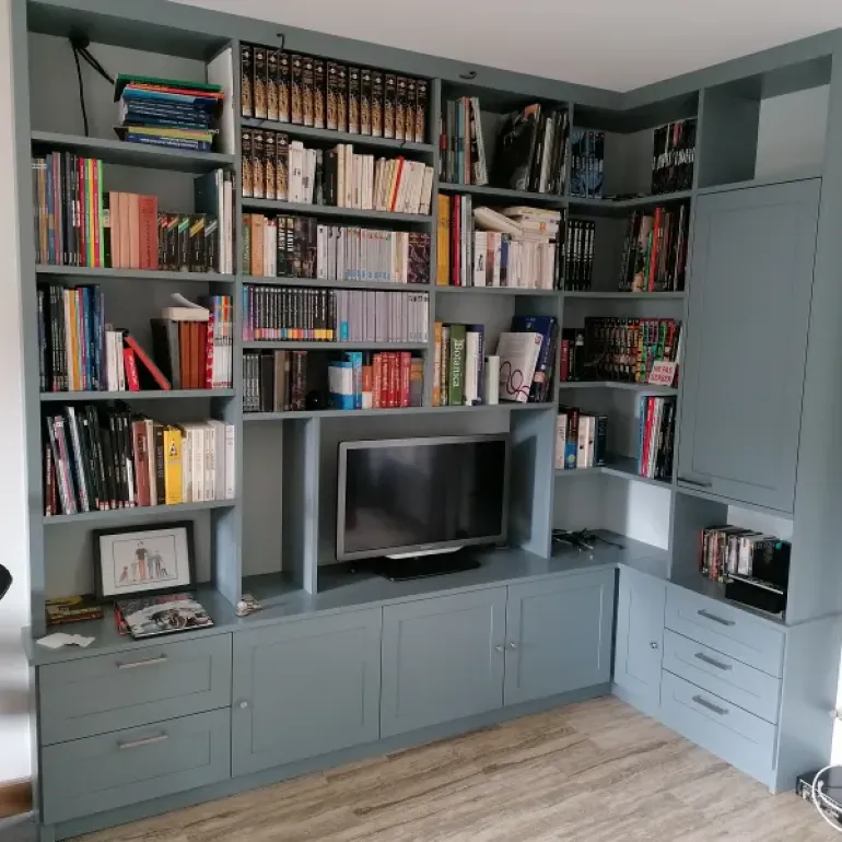 Menuiserie Nignol Menuisier Lorient Bibliotheques